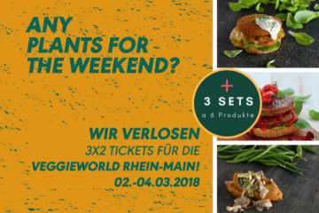 VeggieWorld Rhein-Main 02. bis 04. März 2018