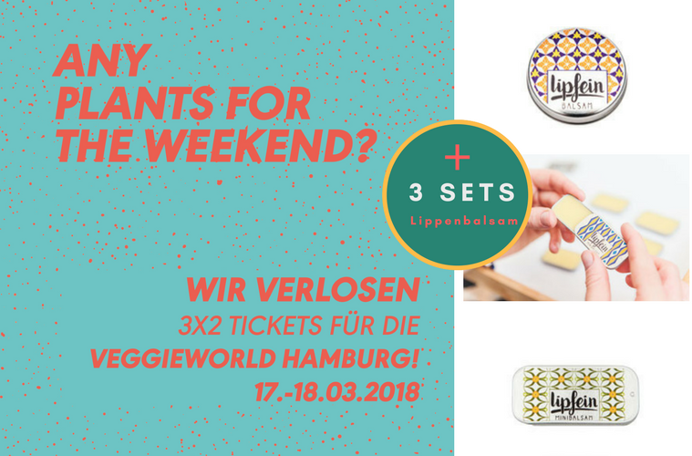 VeggieWorld Hamburg 17. und 18. März 2018