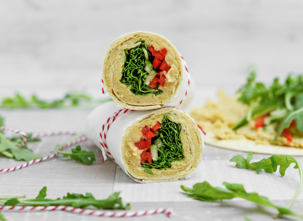 Vegan to go wraps