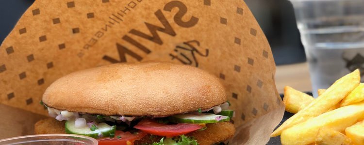 Im Swing Kitchen vegane Burger essen