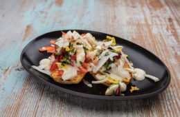 Süsskartoffel -„Salat“ mit Erdnussdressing – für Salatliebhaber