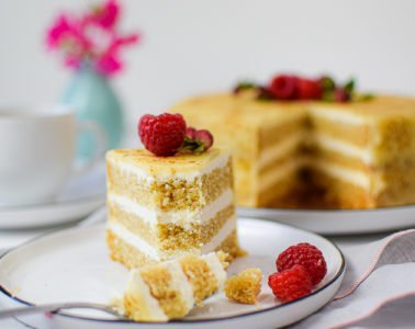 Mandel-Vanille-Torte