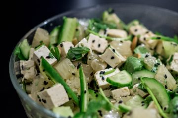 Tofugurkensalat