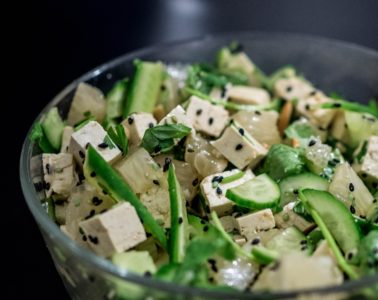 Tofugurkensalat