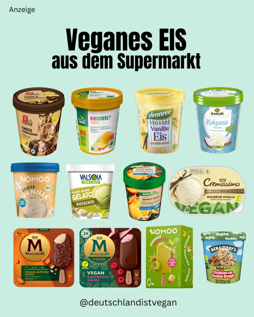 Veganes Eis im Supermarkt: Die besten Sorten im Überblick (2026)