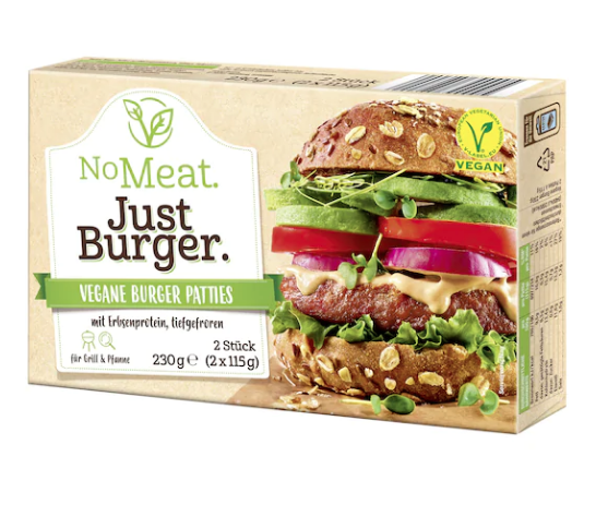 Vegane Burger von Edeka
