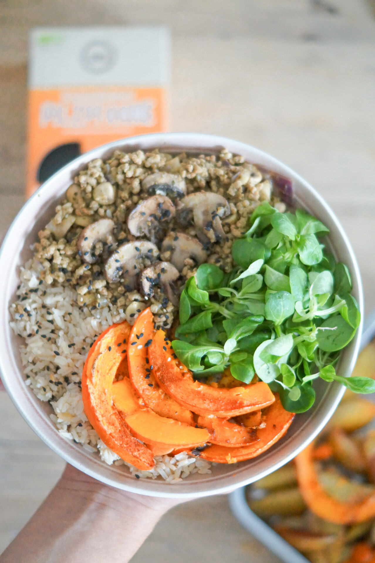 Fleischalternative aus Sonnenblumen