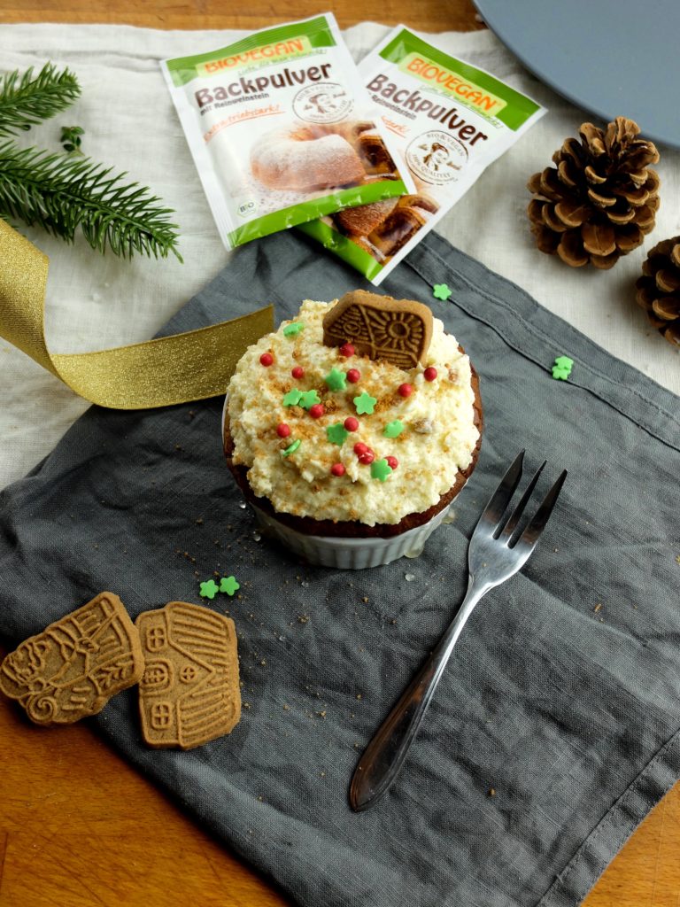 Saftige Spekulatius-Muffins für dein veganes Weihnachtsmenü