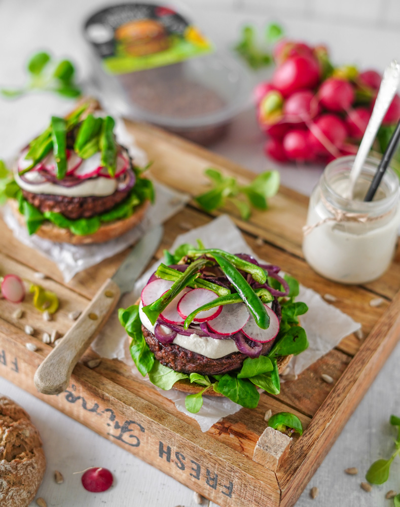 Veganer Burger