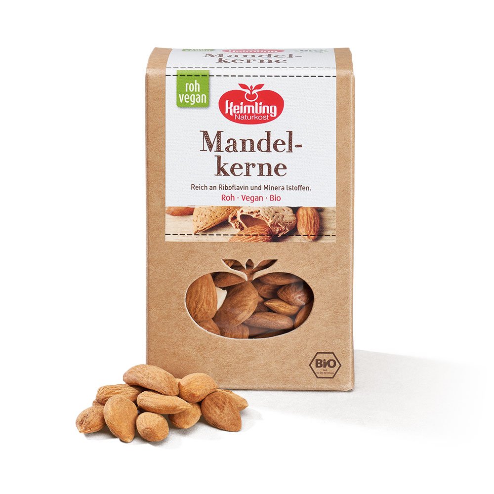 Mandelkerne in Rohkostqualität
Vegane Weihnachtsplätzchen