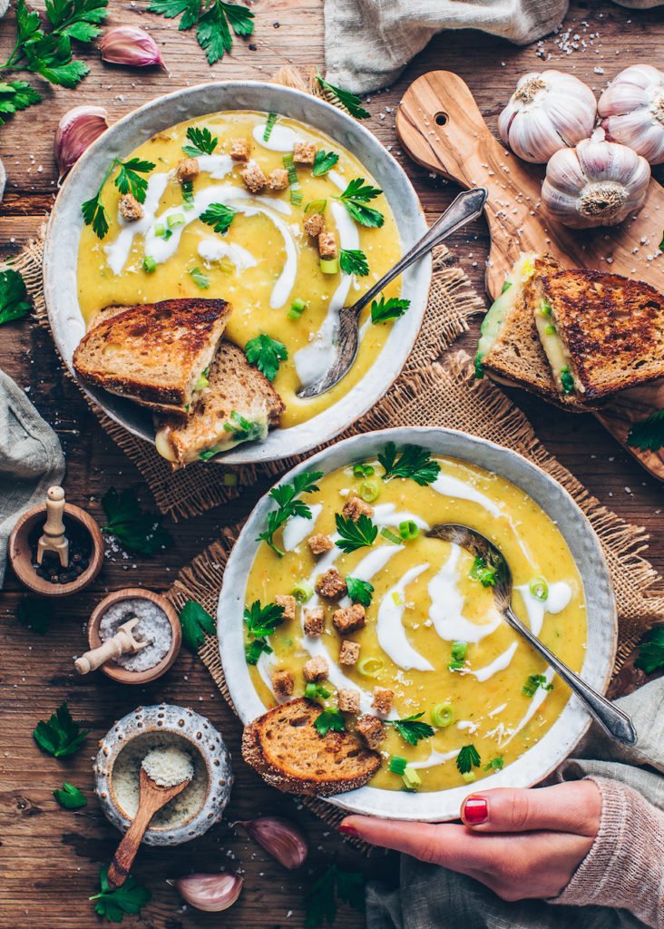 vegane Kartoffel Lauch Suppe
veganes Weihnachtsmenü