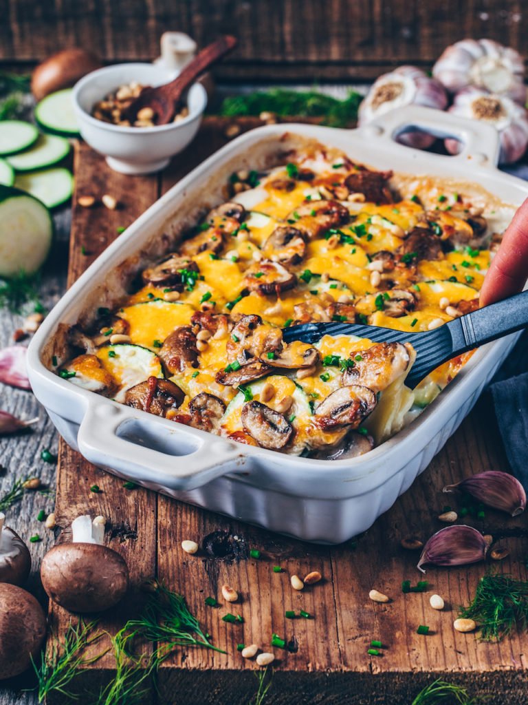 Veganer Kartoffelgratin
veganes Weihnachtsmenü