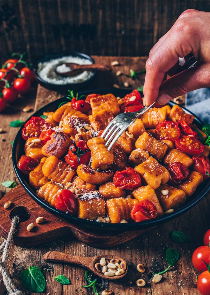 Vegane Süßkartoffel-Gnocchi
veganes Weihnachtsmenü