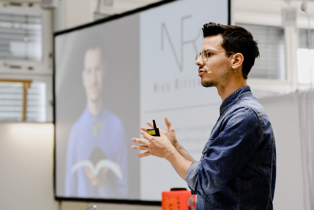 veggie world niko rittenau auf veganer messe