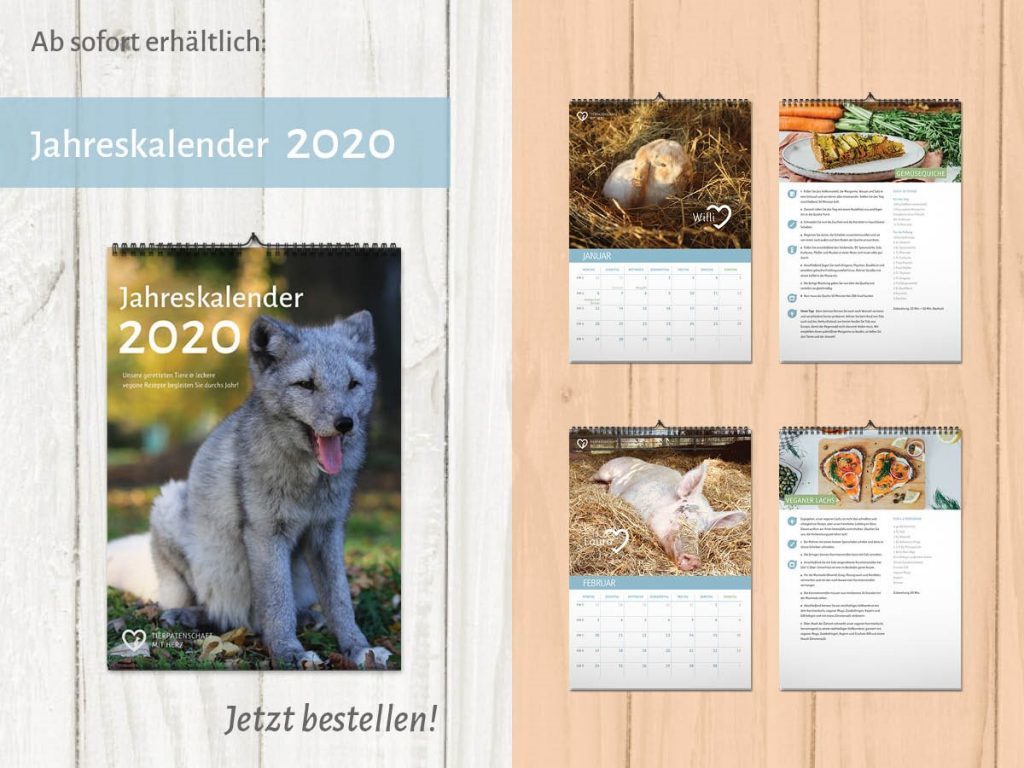 Jahreskalender 2020 Pelzindustrie