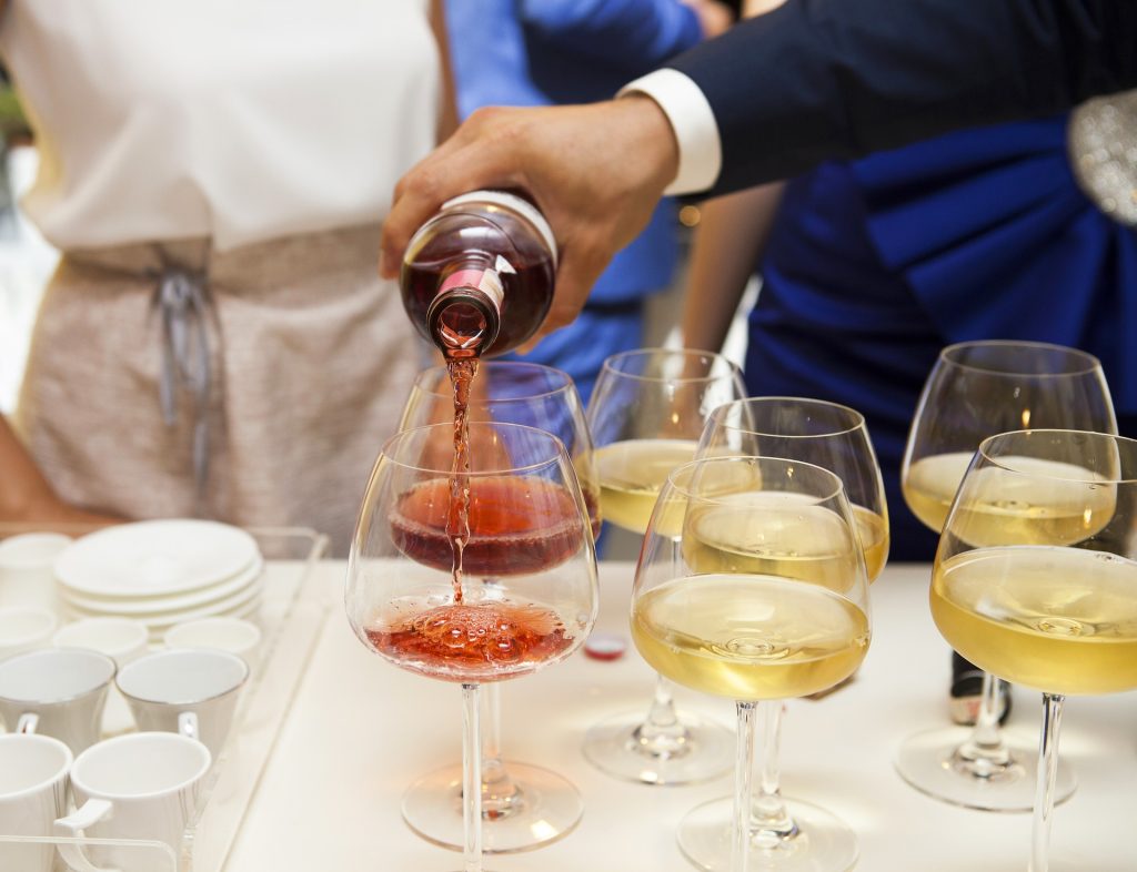 Vegane Messe Biofach mit Wein