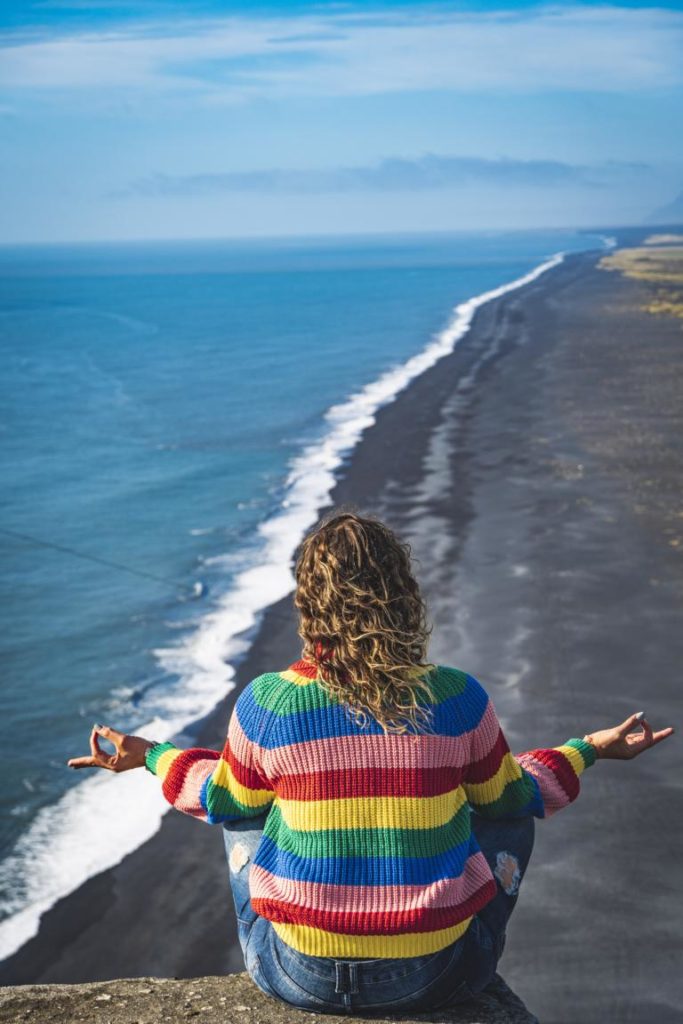 Meditation auf Island