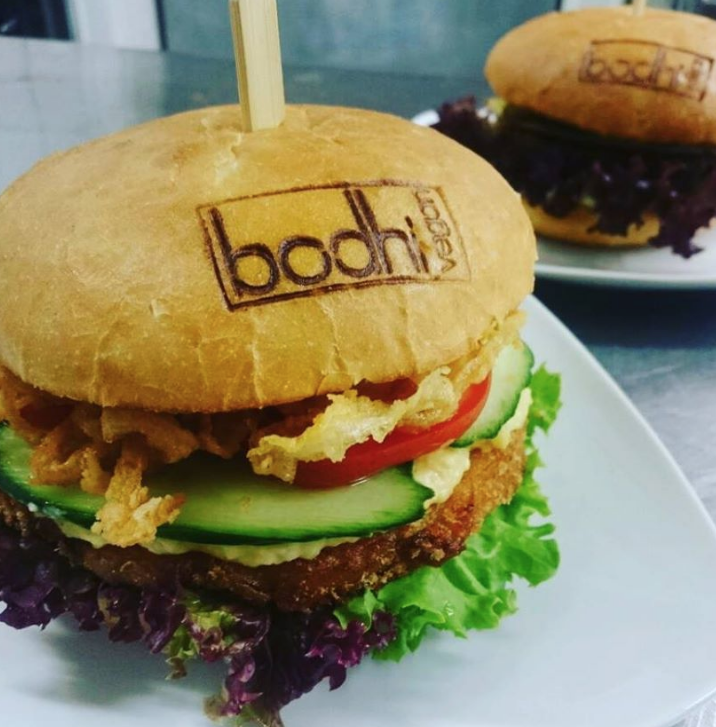 vegane burger essen im bodhi 