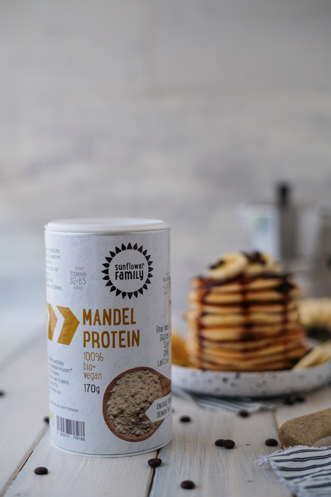 Mandelprotein Pancakes