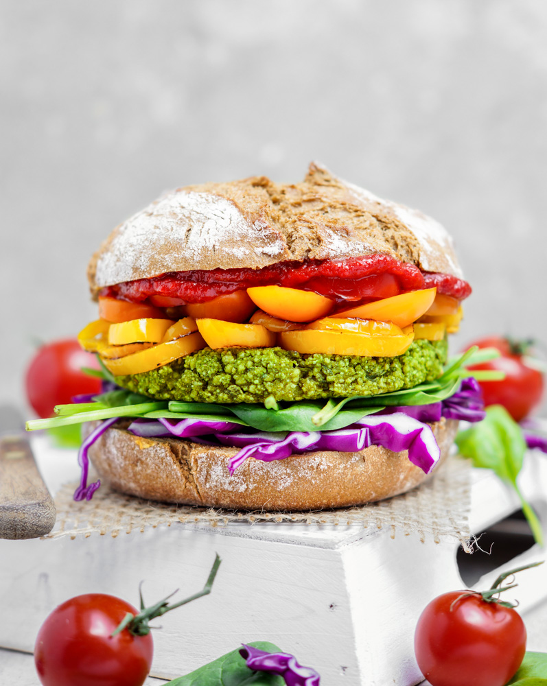 Rainbow Burger