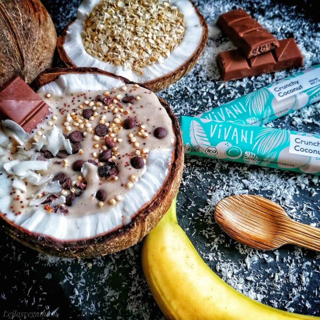 Kokos Smoothie Bowl_vegane_schokolade_vivani