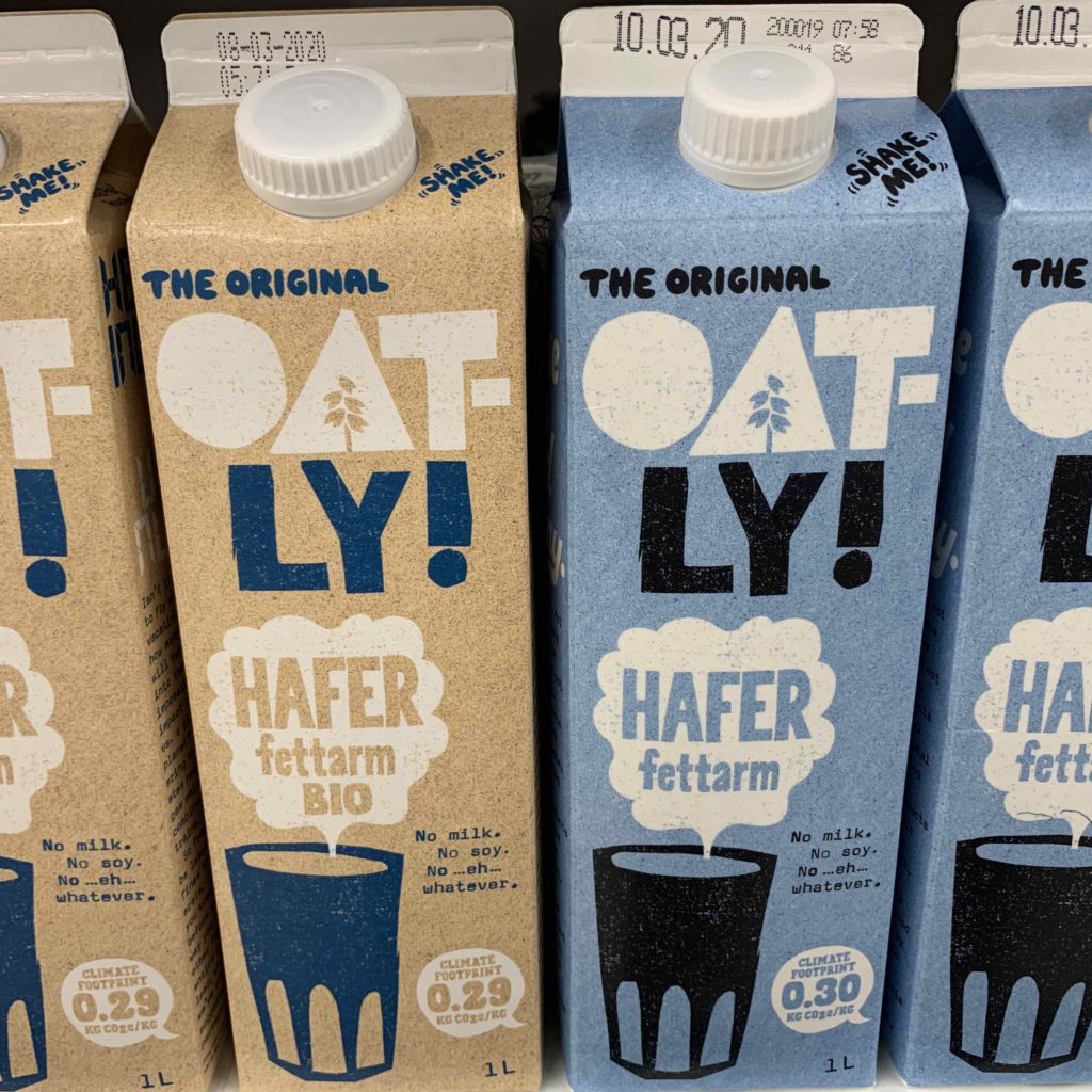 Vegane Hafermilch