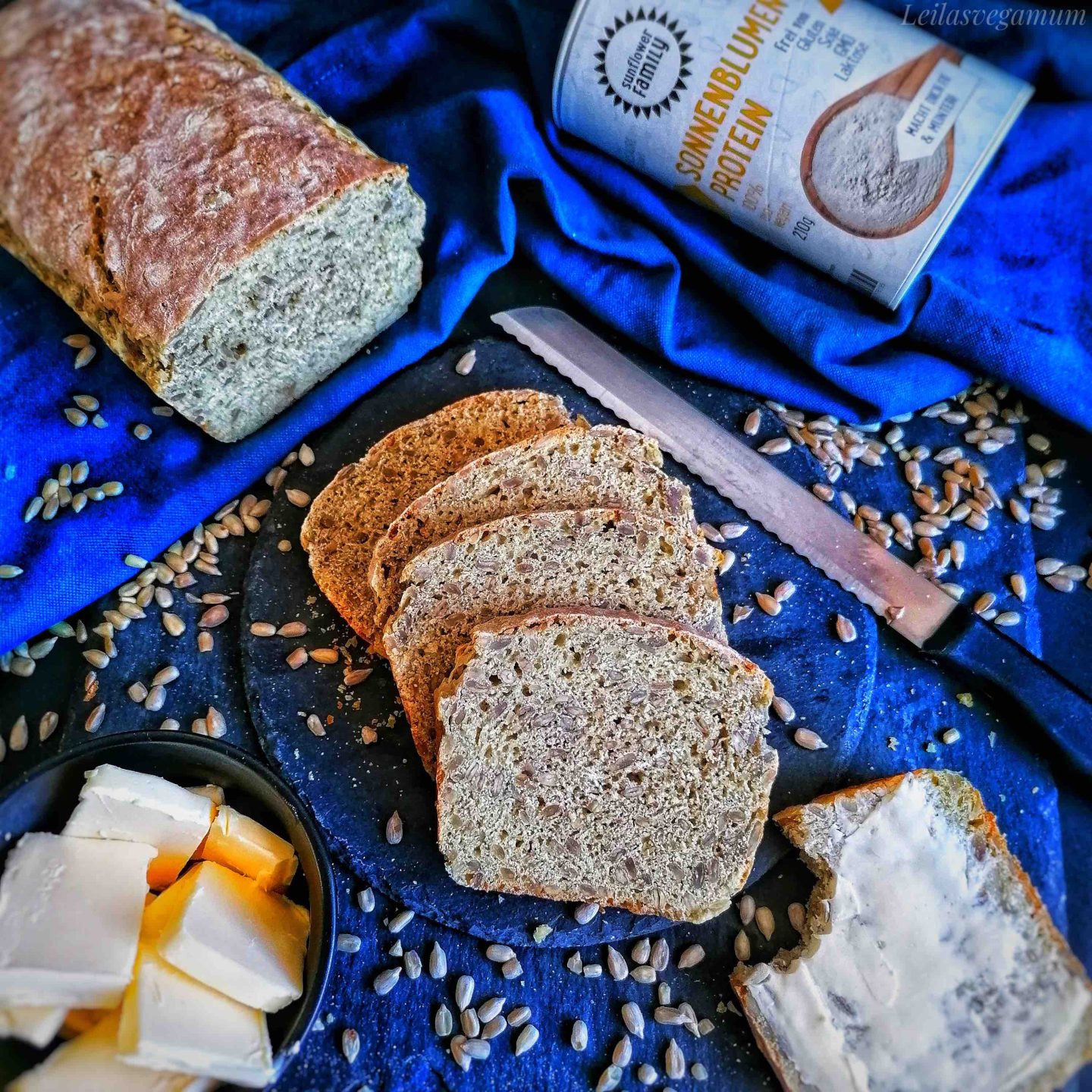 veganes-Proteinbrot-Rezept