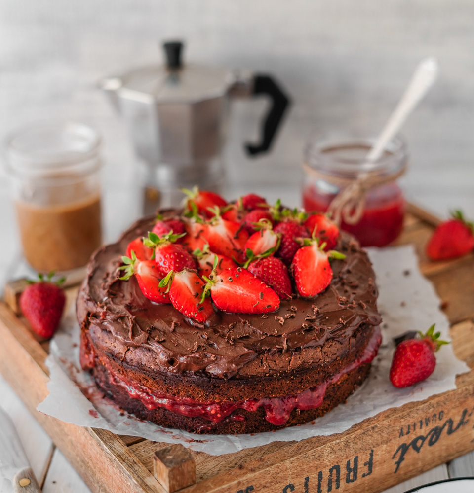 Schokoladenkuchen vegan