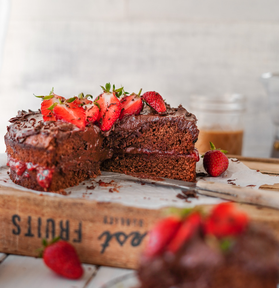 Veganer Schokoladenkuchen