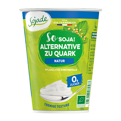 Veganer Quark Soja Alternative von Sojade