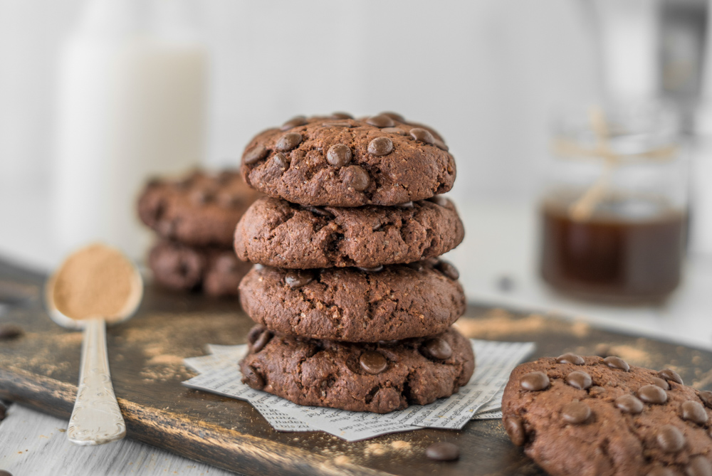 Vegane Schokoladen Cookies