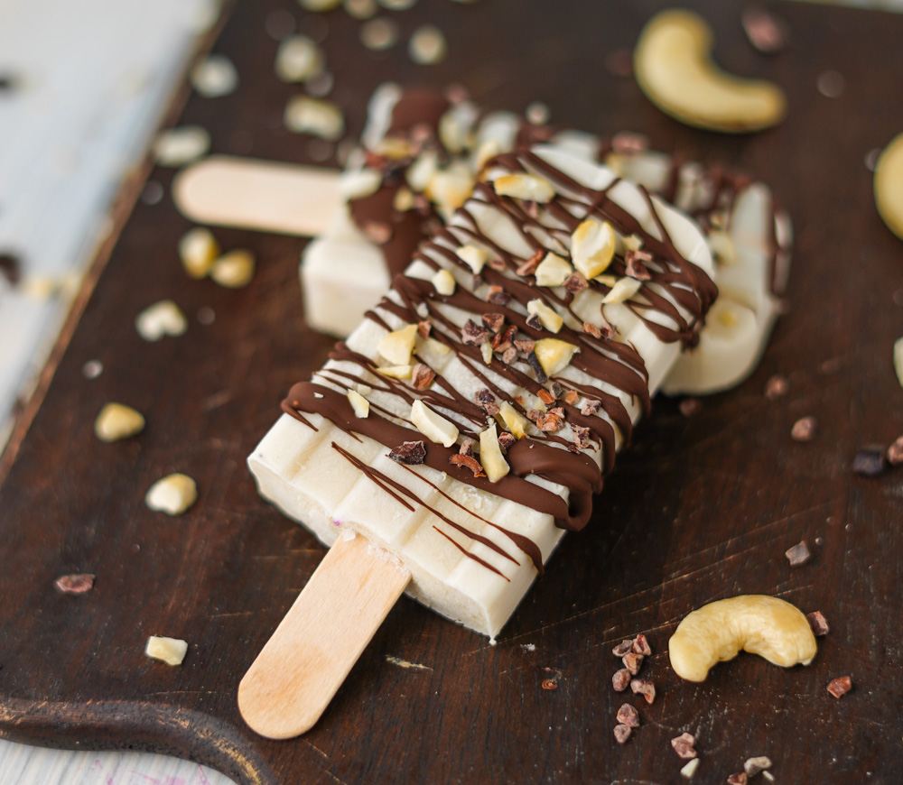 Cashew Eis vegan