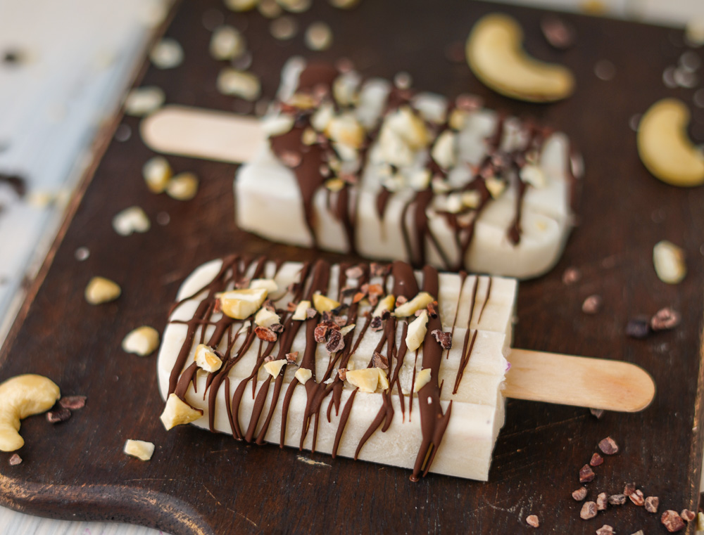 Eis am Stiel selber machen