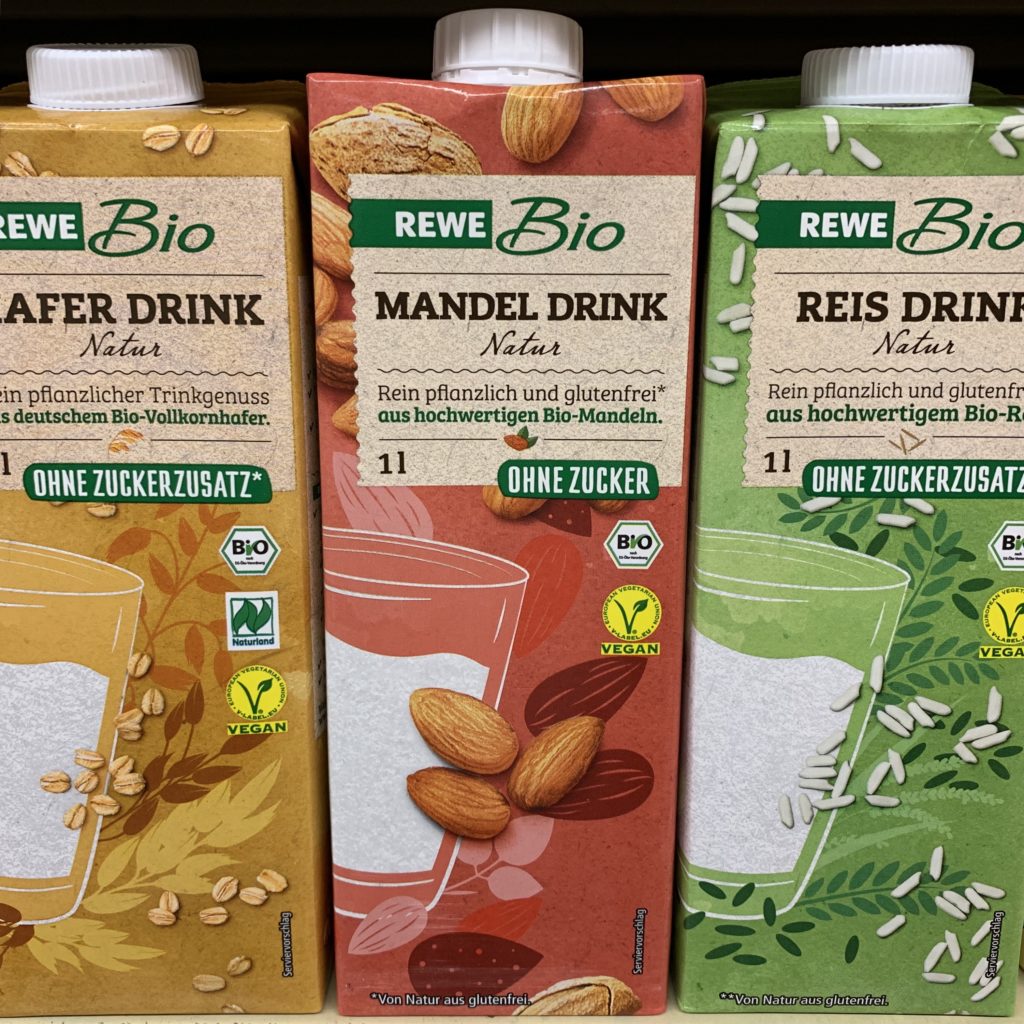vegane Milch Rewe