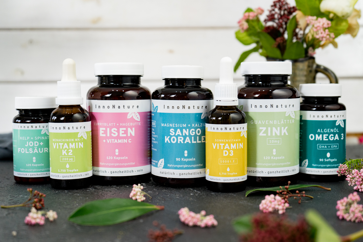 Vegane Nahrungsergänzungsmittel