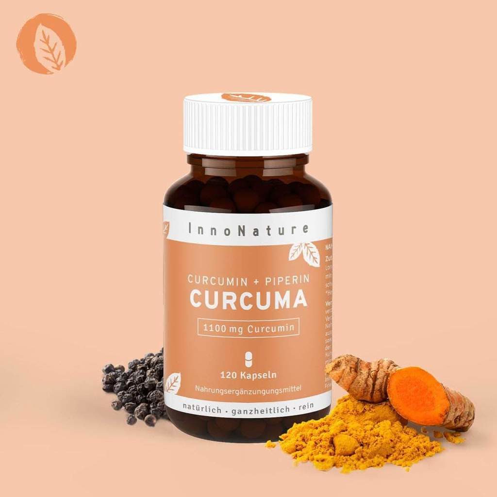 Die Curcuma Kapseln von InnoNature