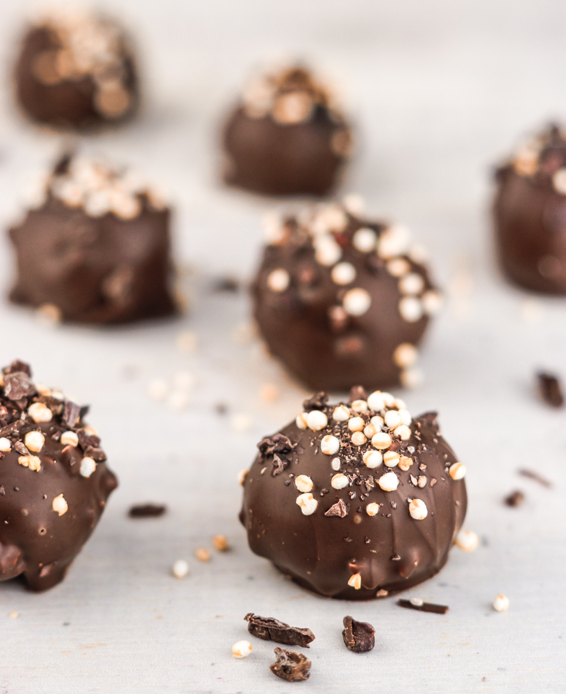 Vegane Schokopralinen