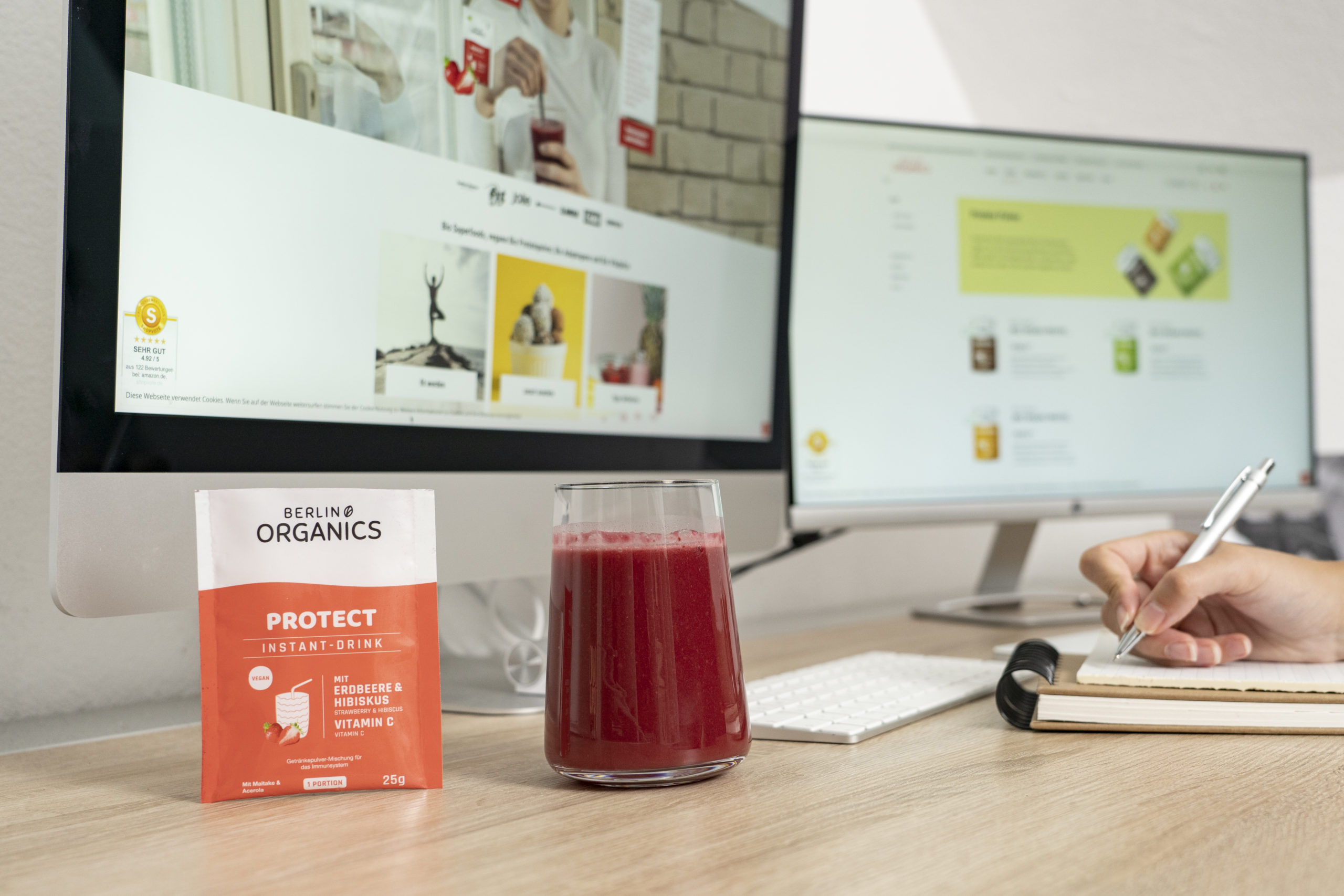 PROTECT Vitaldrink mit Maitake & Acerola