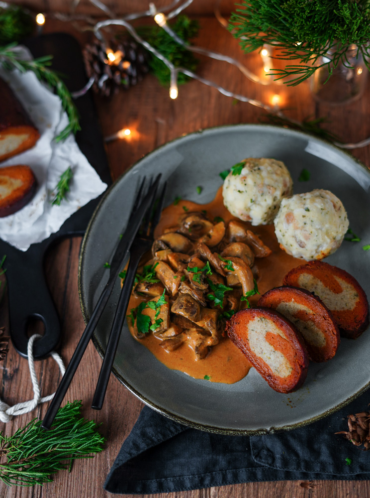 Vegane Semmelknödel