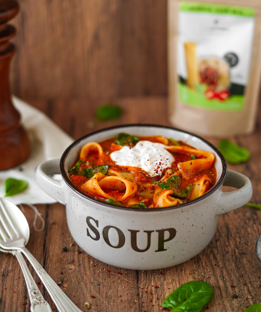 Vegane Lasagne Suppe