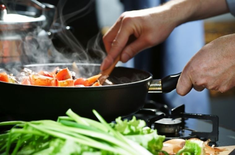 Braten nur mit Vorsicht