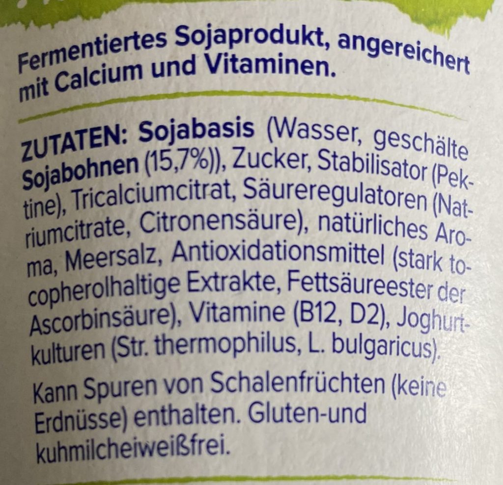 Veganer Jogurt