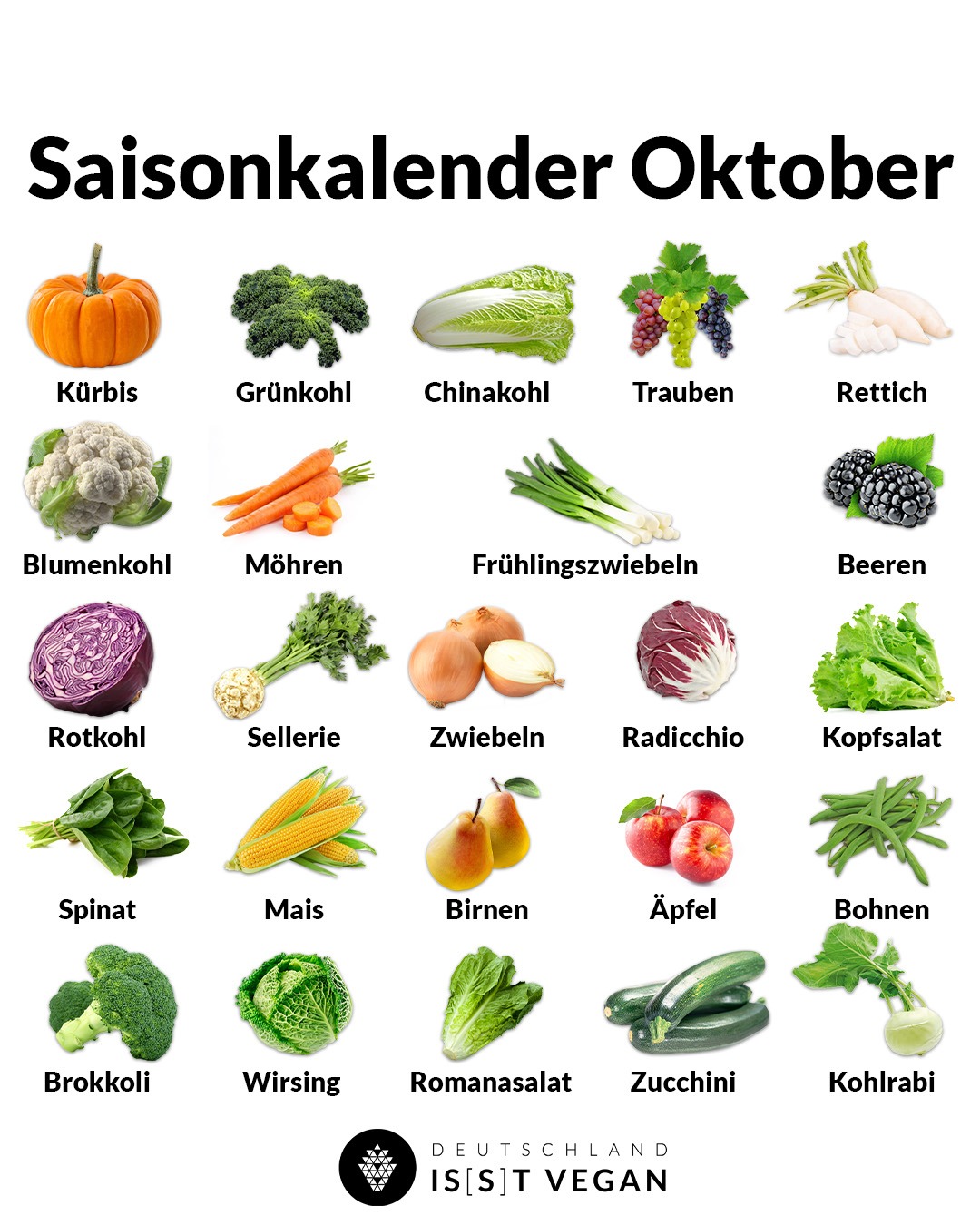 Vegane Gerichte für den Herbst Deutschland is(s)t vegan