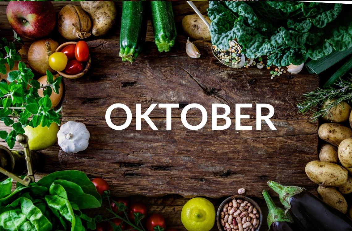 vegane saisonkalender Oktober