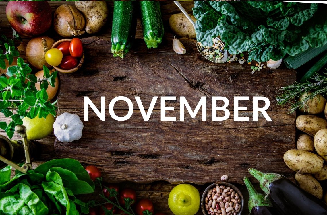 vegane saisonkalender November