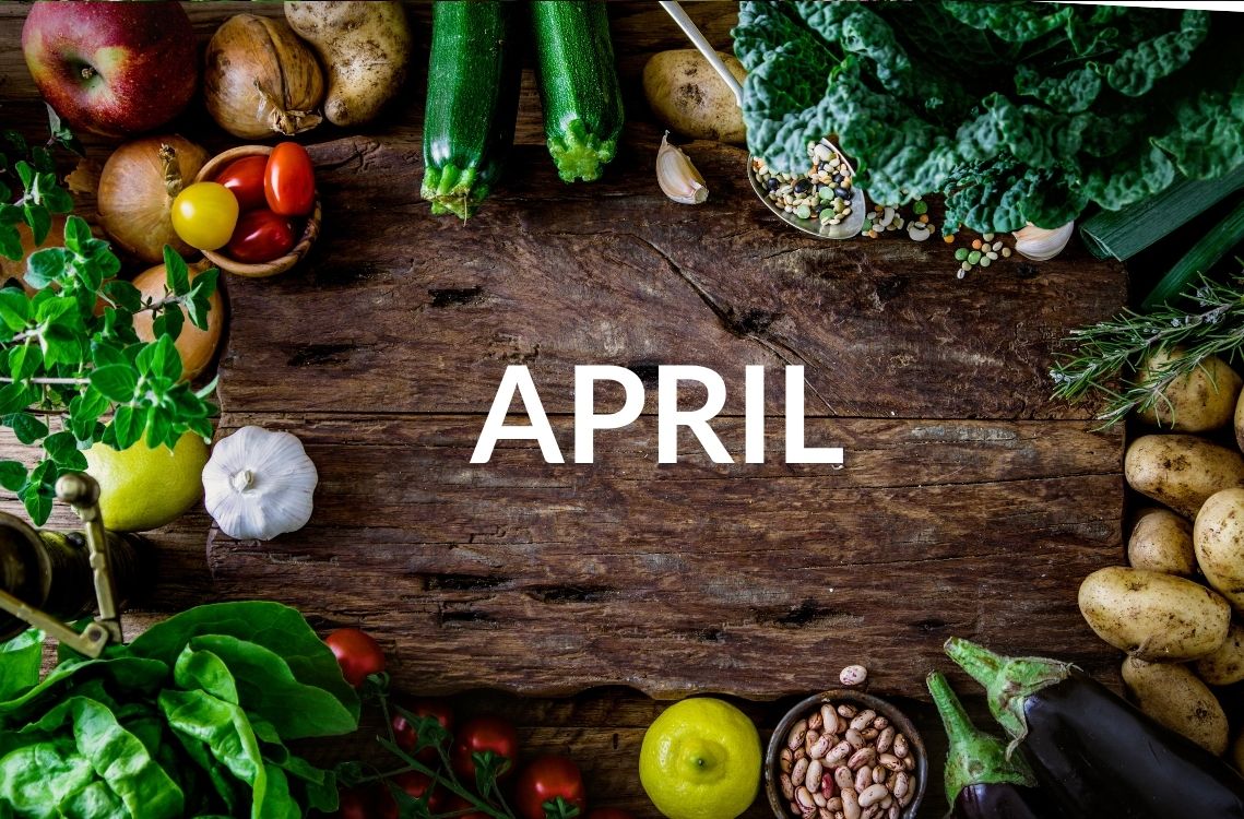 vegane saisonkalender April