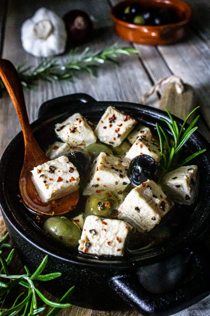 veganes weihnachtsmenü rezepte veganer feta