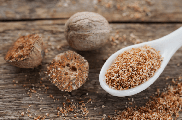 Muskatnuss vegane Warenkunde