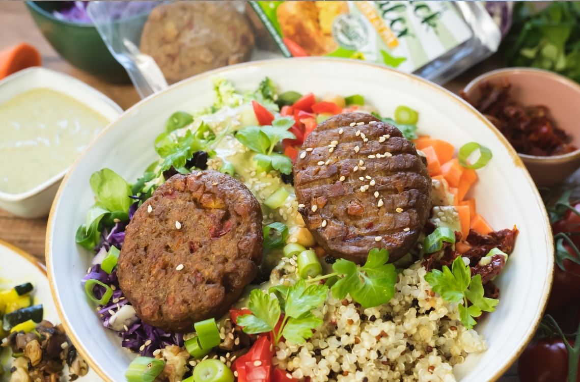 Vegane Fleischalternativen von Golßener