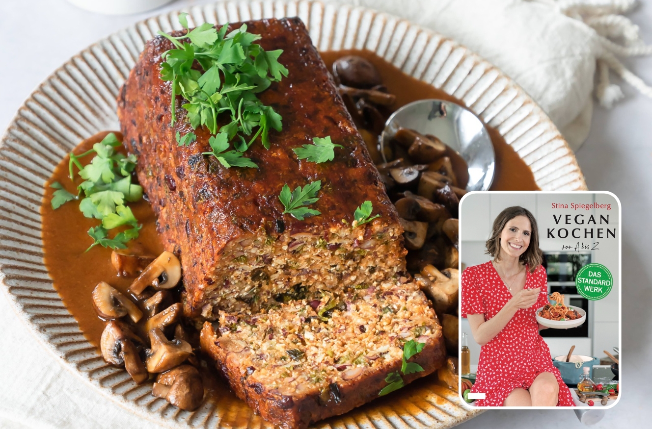 Veganer Hackbraten Stina Spiegelberg